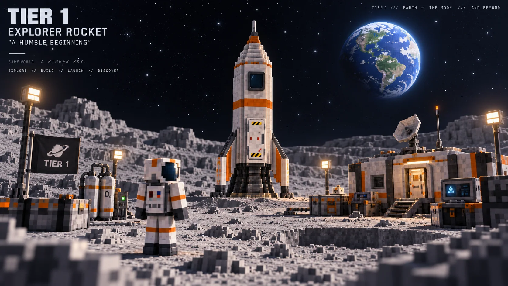 TIER 1 / EXPLORER ROCKET / “A HUMBLE BEGINNING”