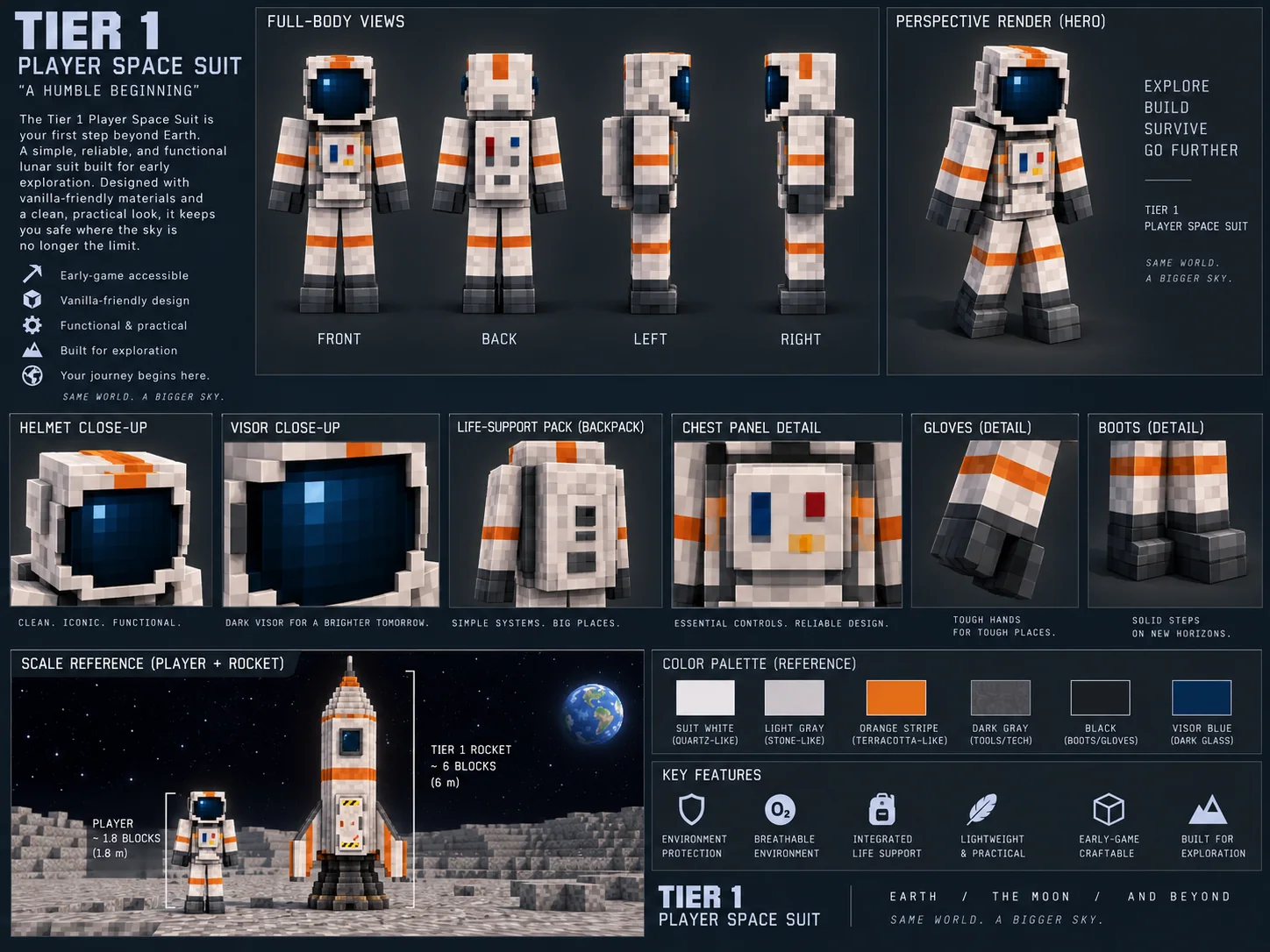 Player Space Suit