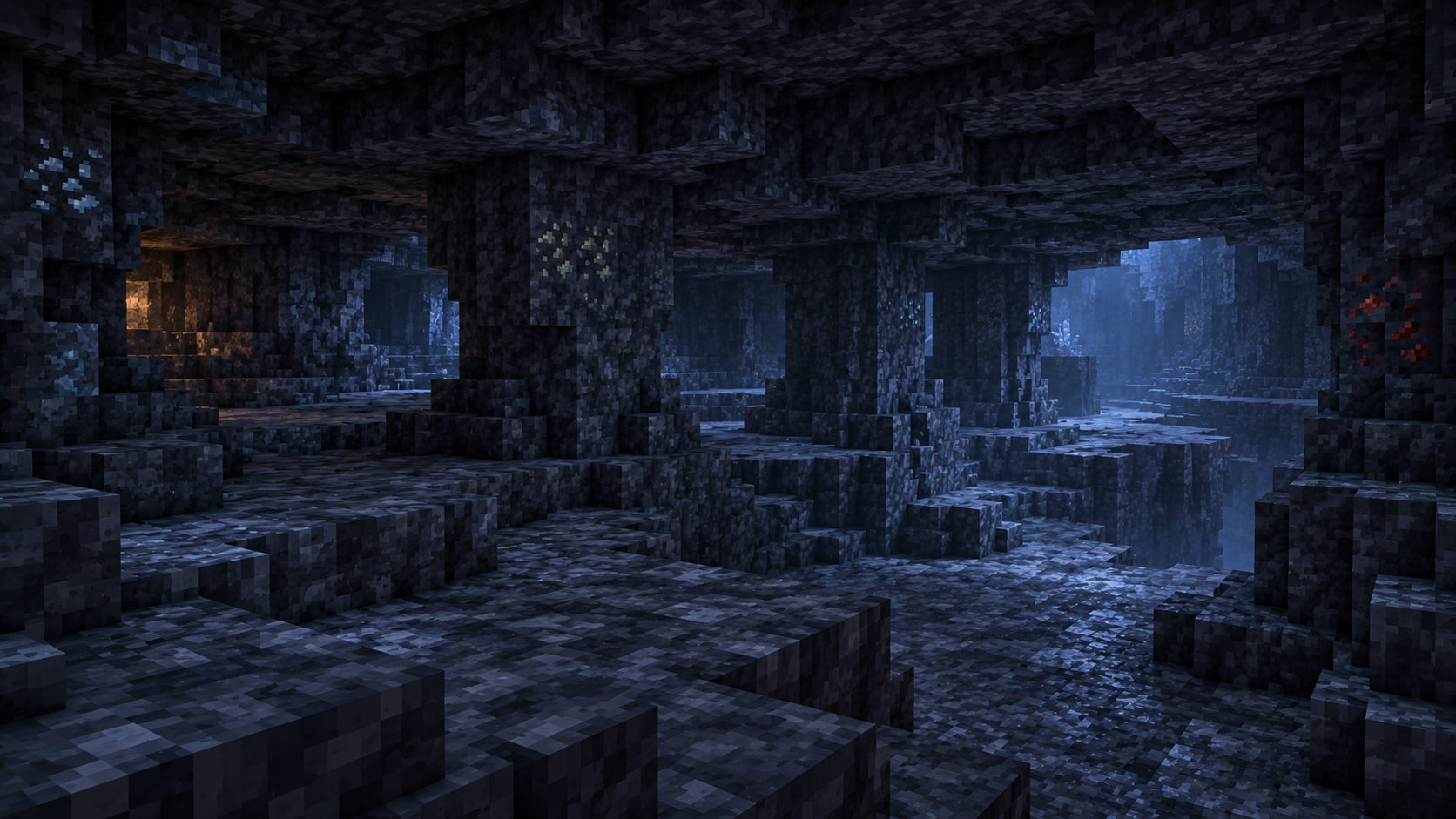 Abyss Quiet Vaults Wide rendered in the published Minecraft environment style.