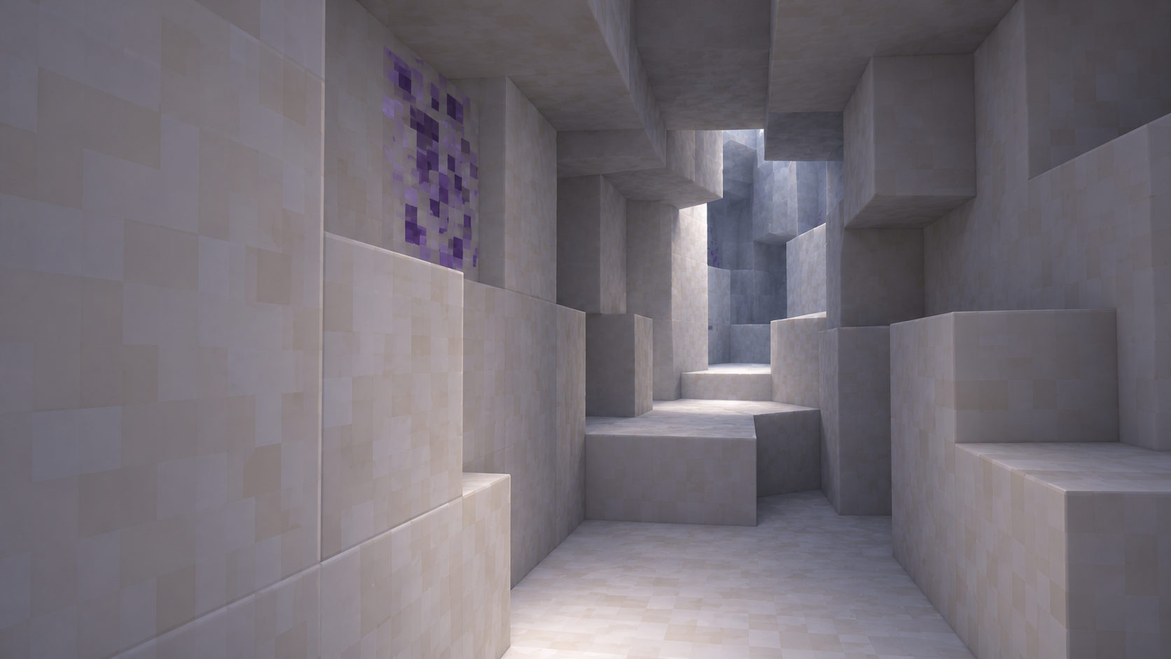 Core Player Bright Cracks rendered in the published Minecraft environment style.