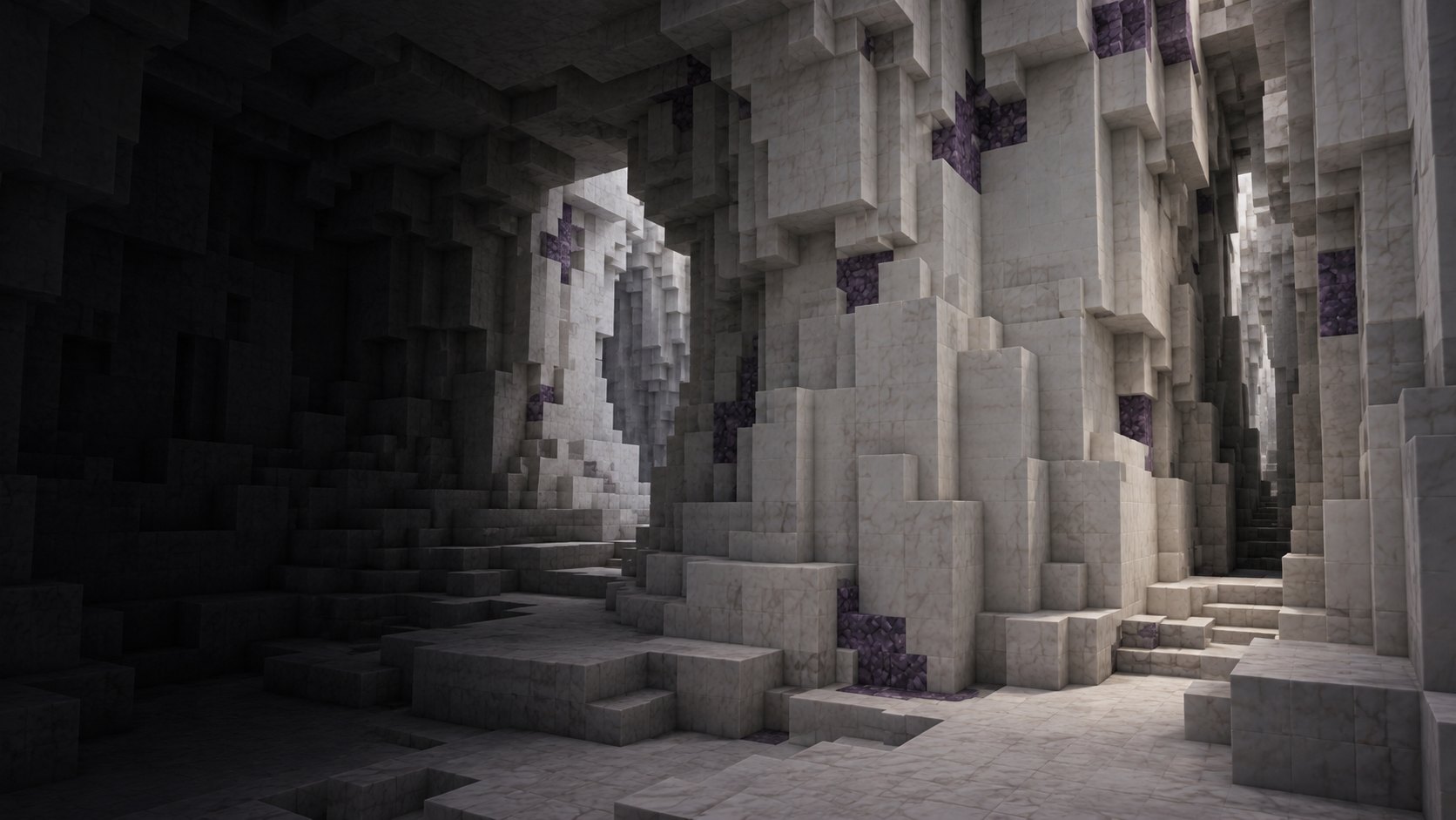Core rendered in the published Minecraft environment style.