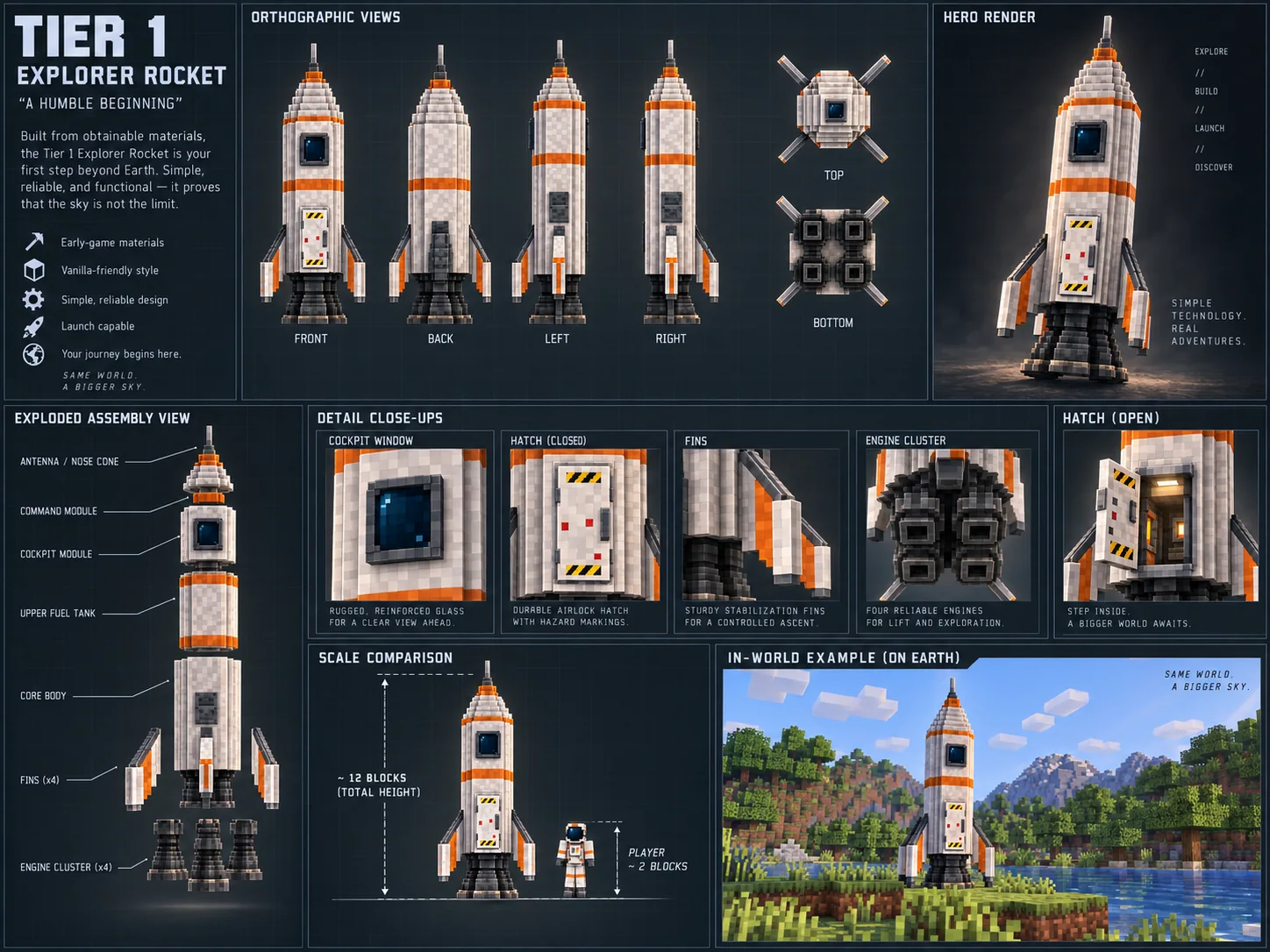 The Explorer Rocket