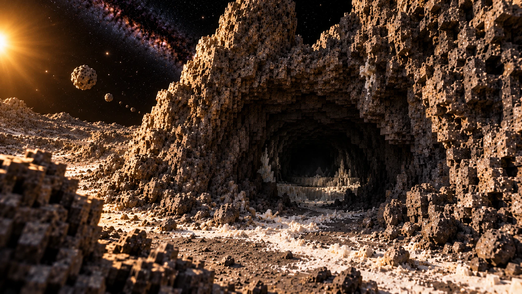 The cave threshold