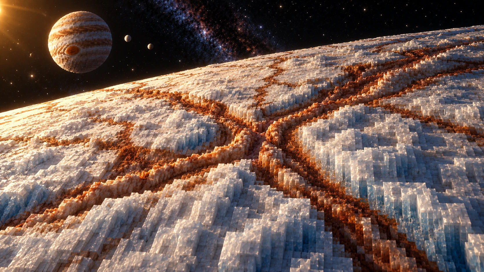 Tracing the crossed ridges