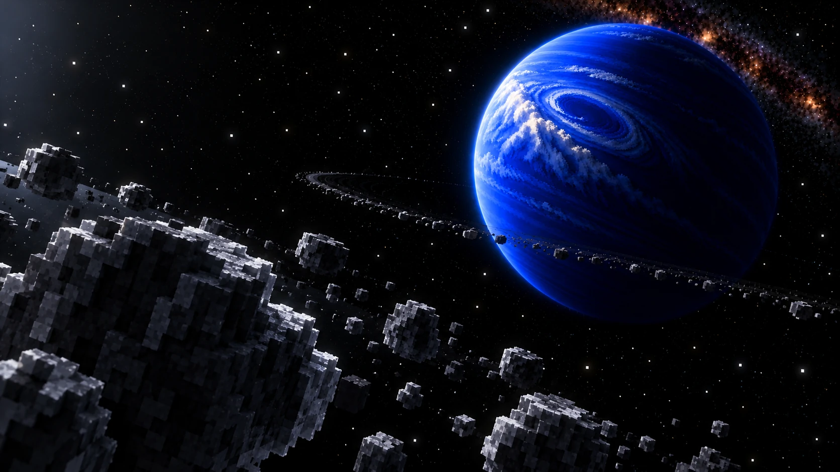 Faint outer ring