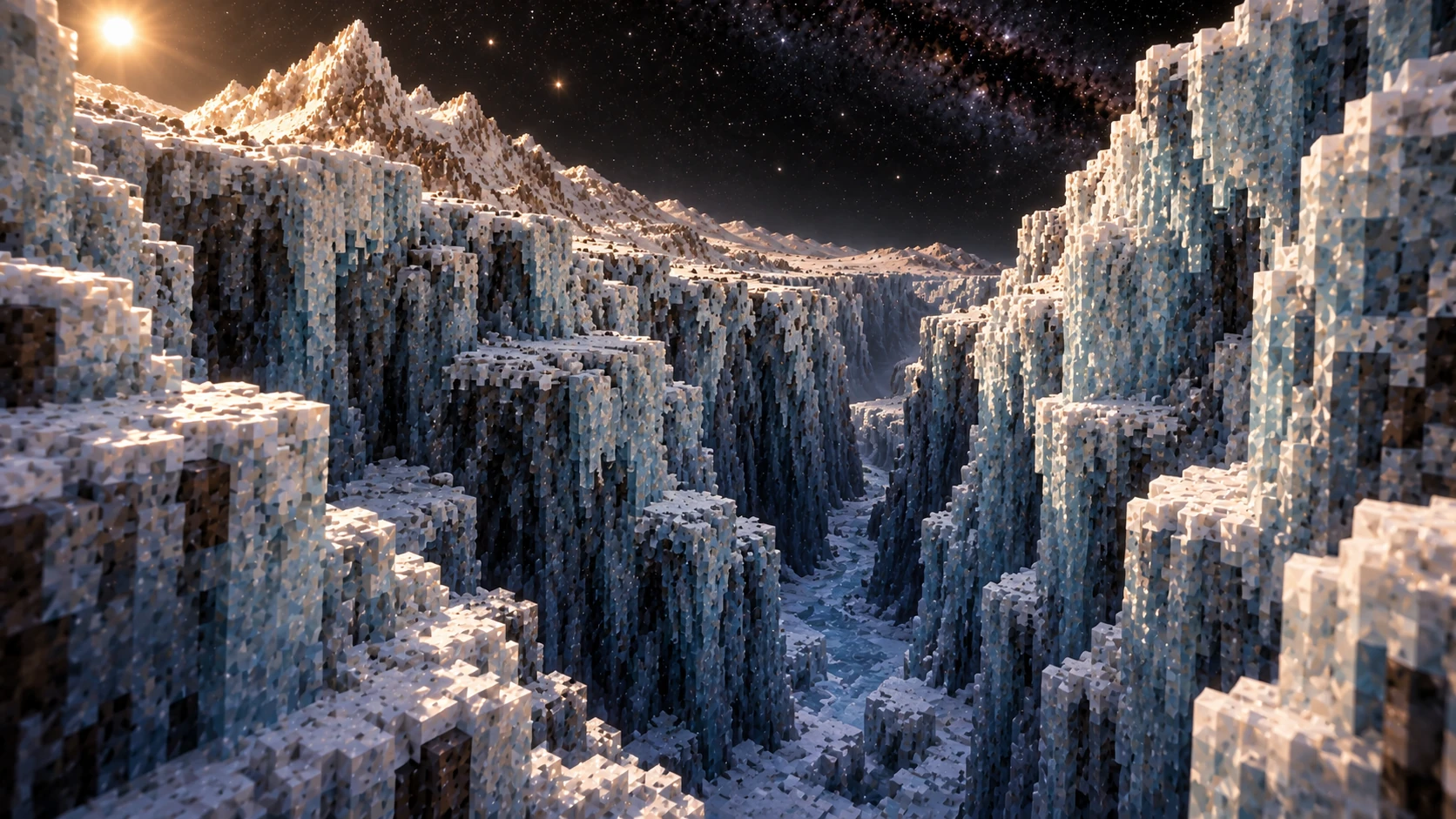 The deep cleft