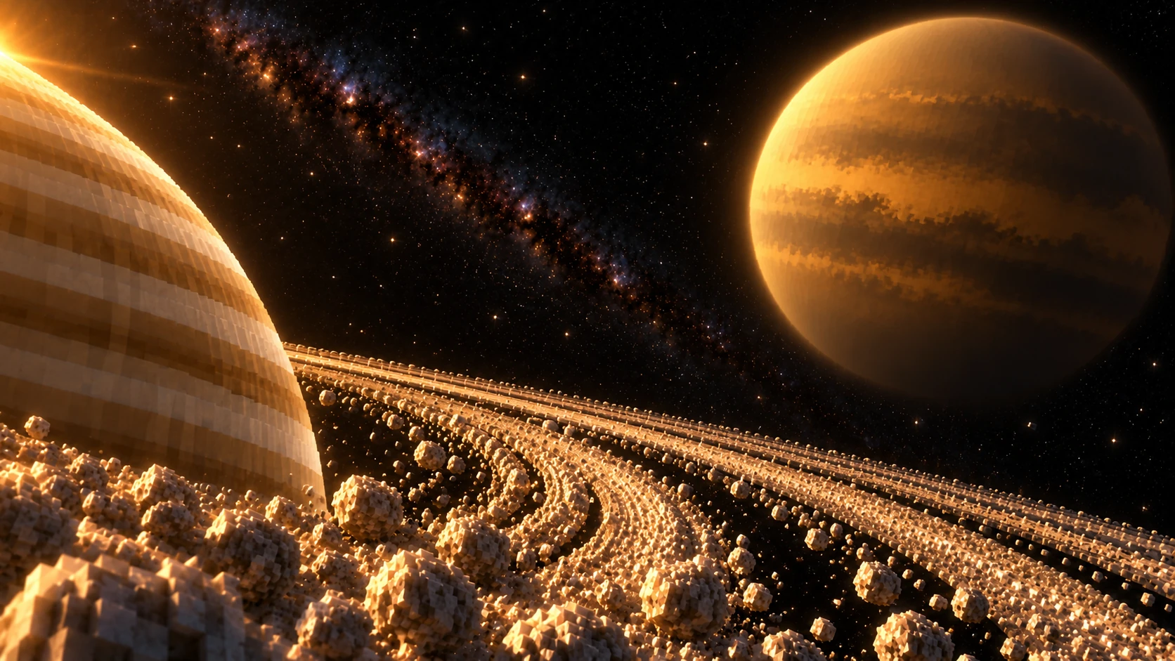 Saturn limb