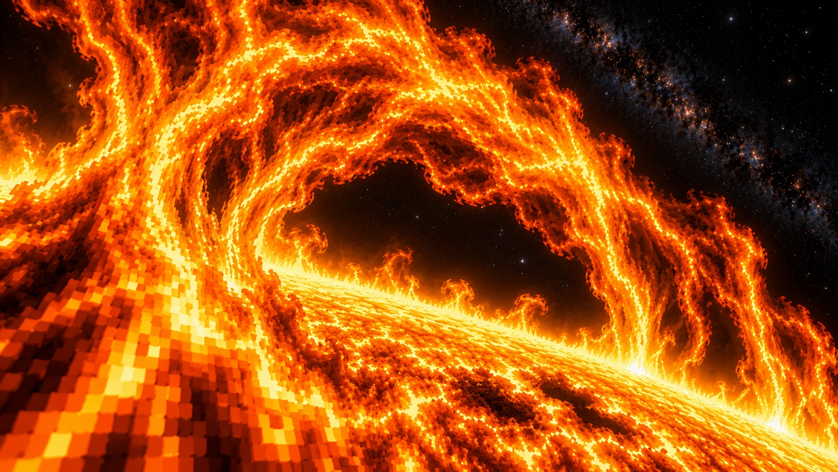 Prominence arch