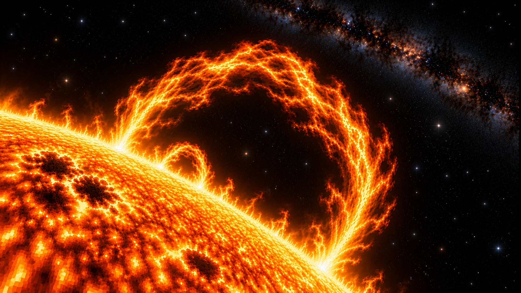 The great coronal loop