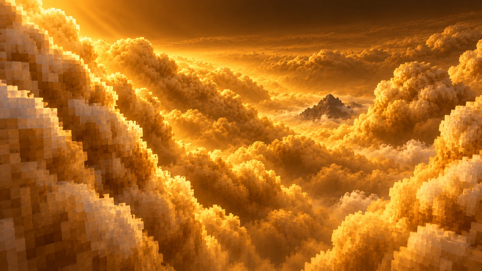 Amber cloud corridor
