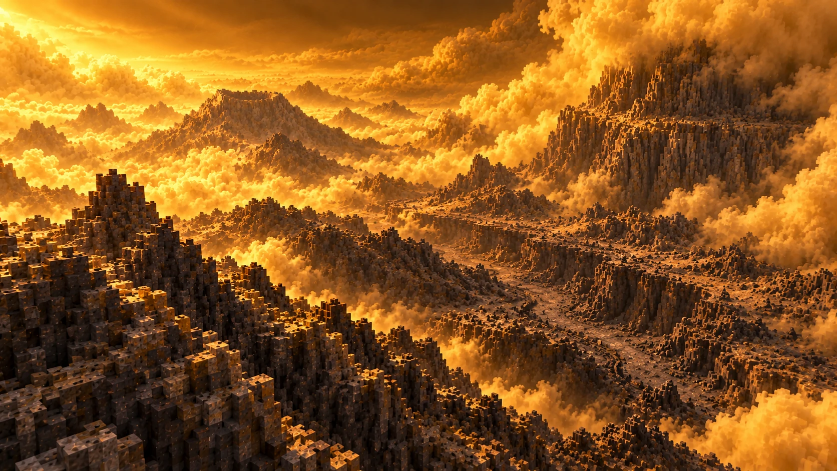 Basalt crest